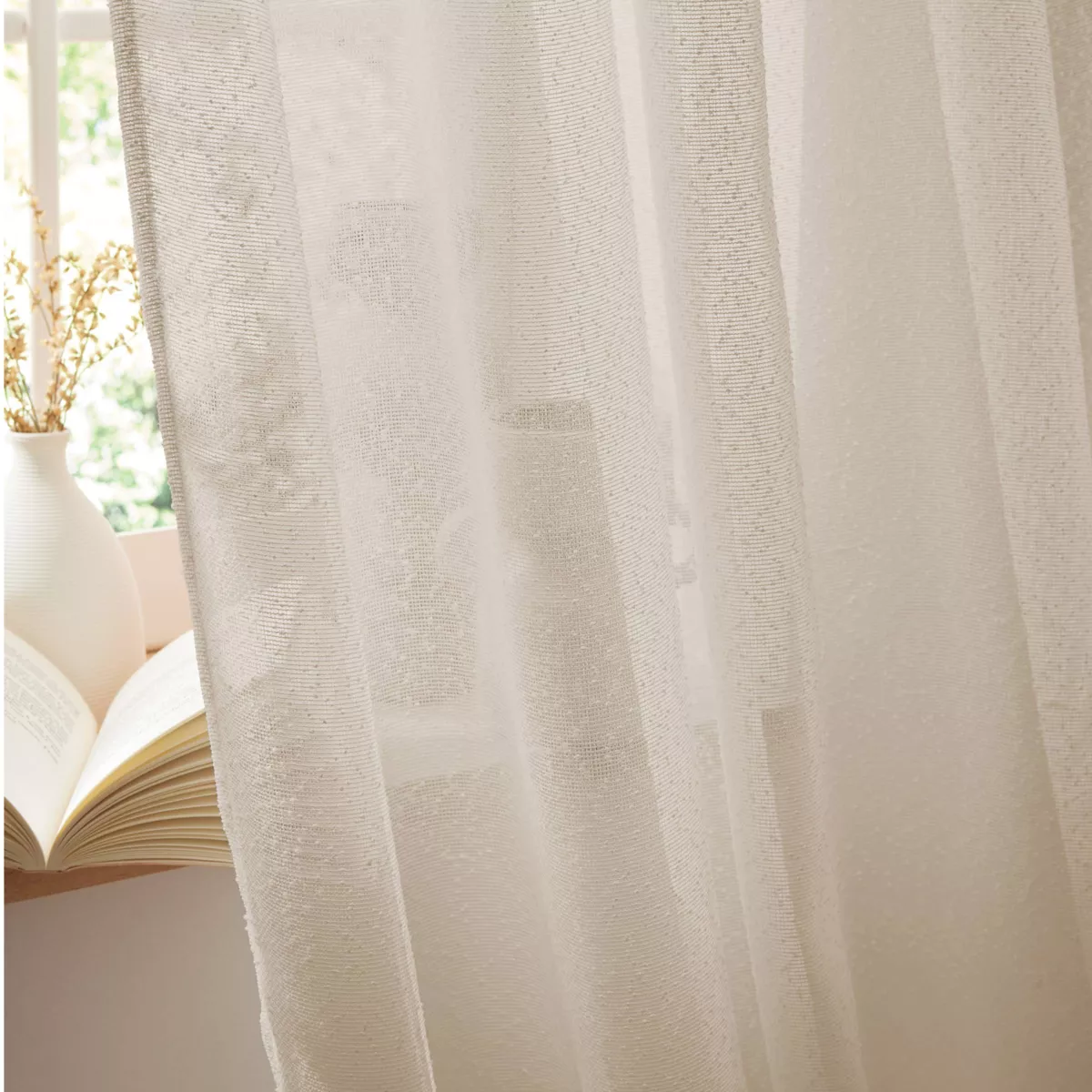 Tenda regolabile a ricciolo (140 x 300 cm) Eliott Beige