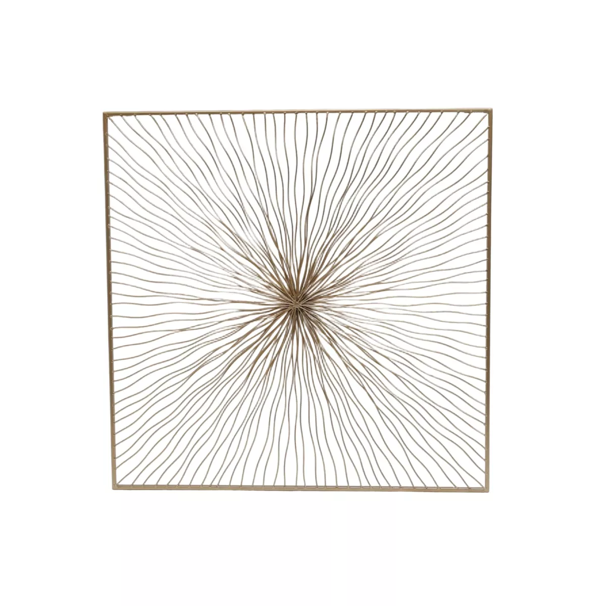 Decoración de pared de metal (71 cm) Helionis Oro