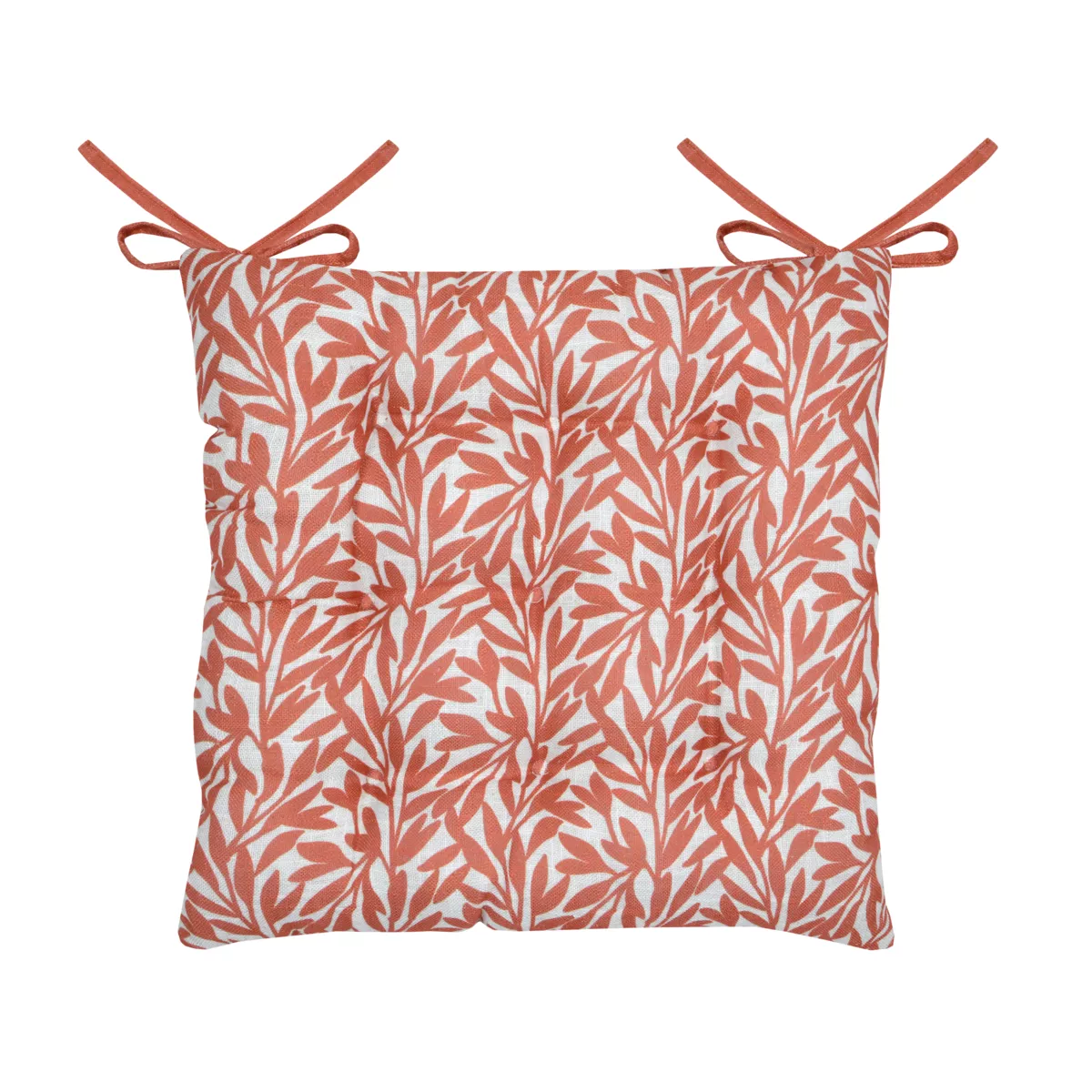 Cuscino per sedia quadrato (38 x 38 cm) Antillia Rosso marsala