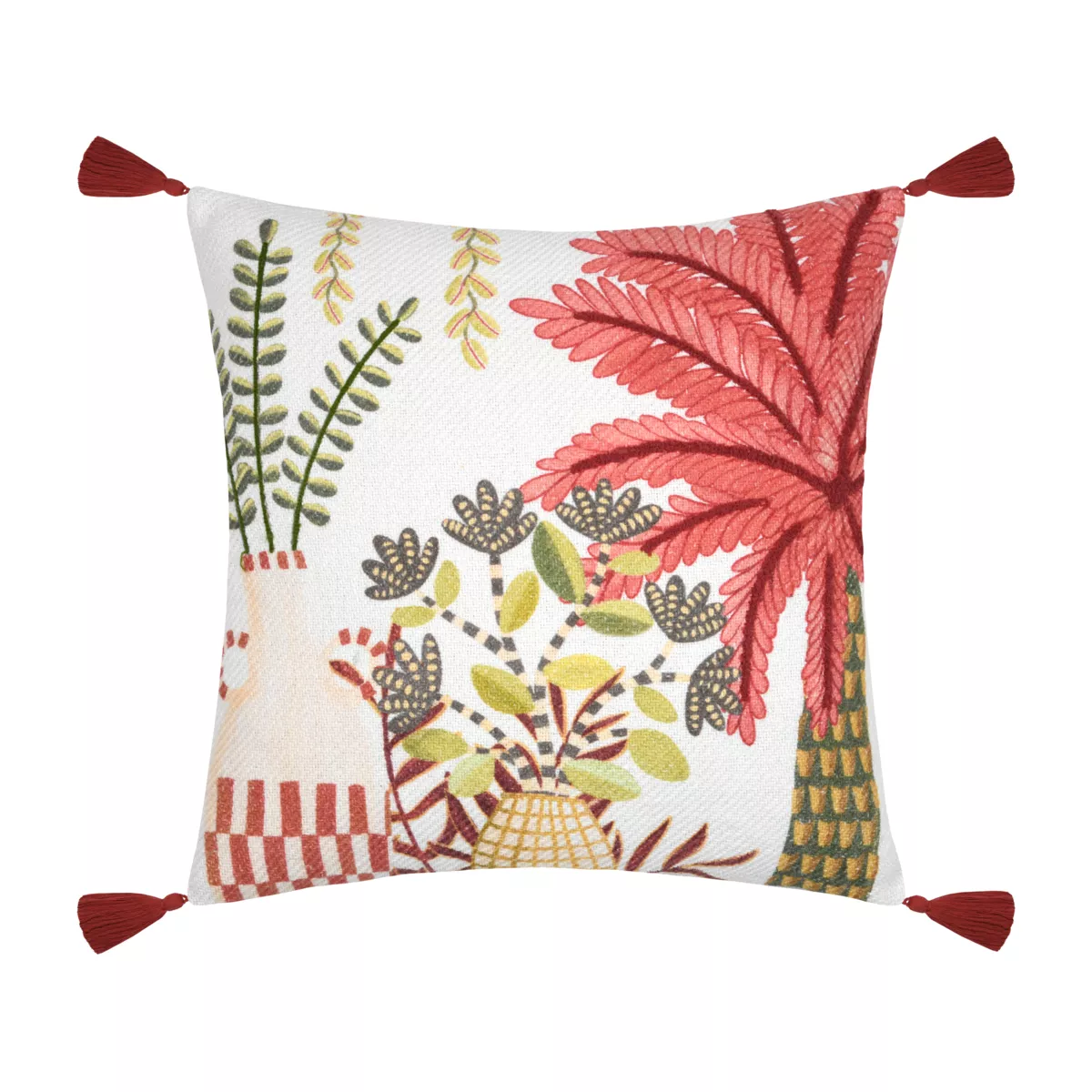 Coussin carré coton (45 x 45 cm) Maota Multicolore