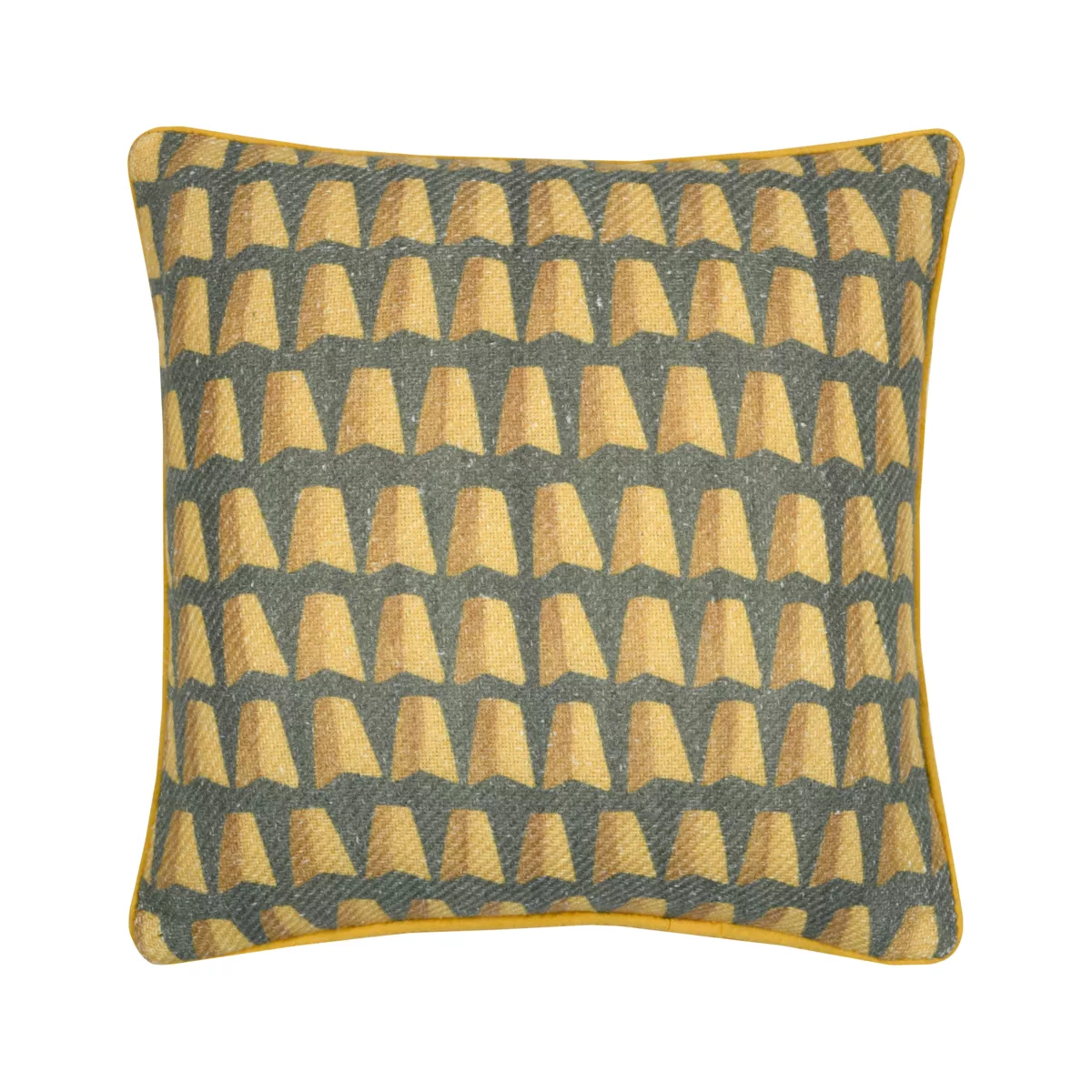 Cuscino quadrato in cotone (40 x 40 cm) Maota Verde cachi