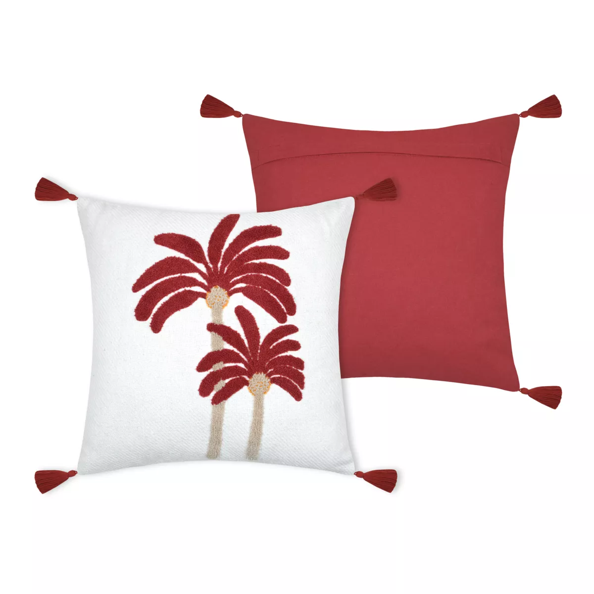 Baumwollkissen (45 x 45 cm) Maota Terrakotta