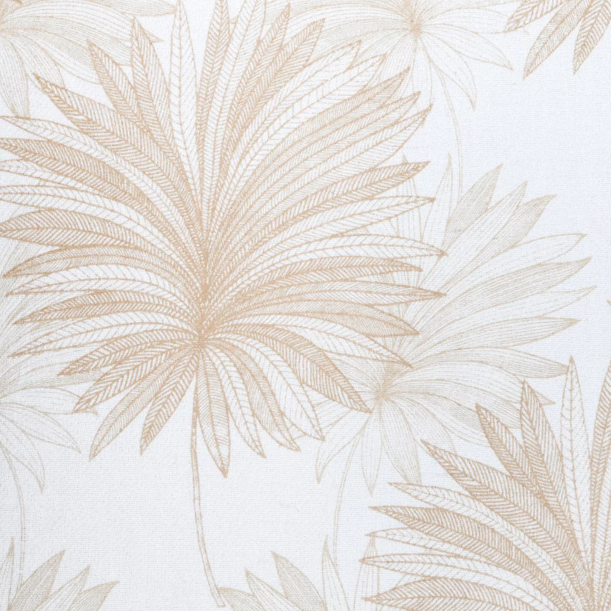 Plaid in cotone (125 x 150 cm) Mekong Beige