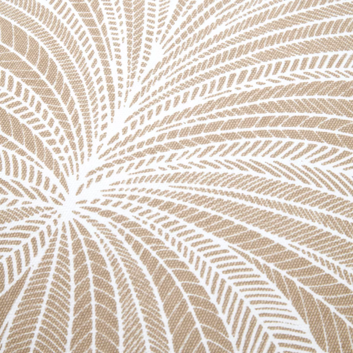 Coussin carré coton (50 x 50 cm) Mekong Taupe