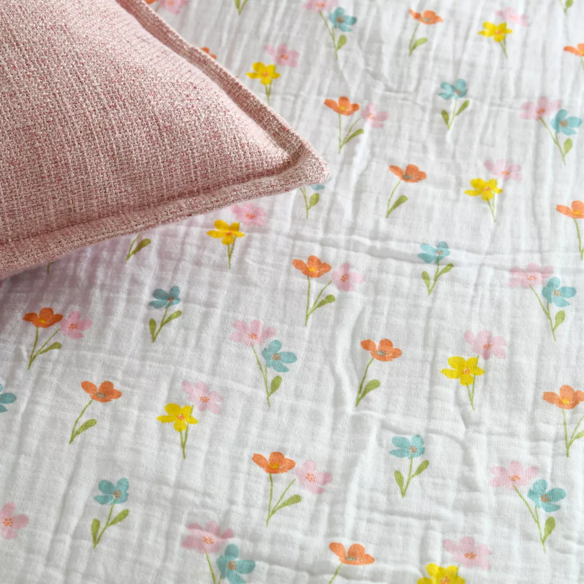 Copripiumino e due federe in doppio cotone (240 x 220 cm) Heloise Multicolore