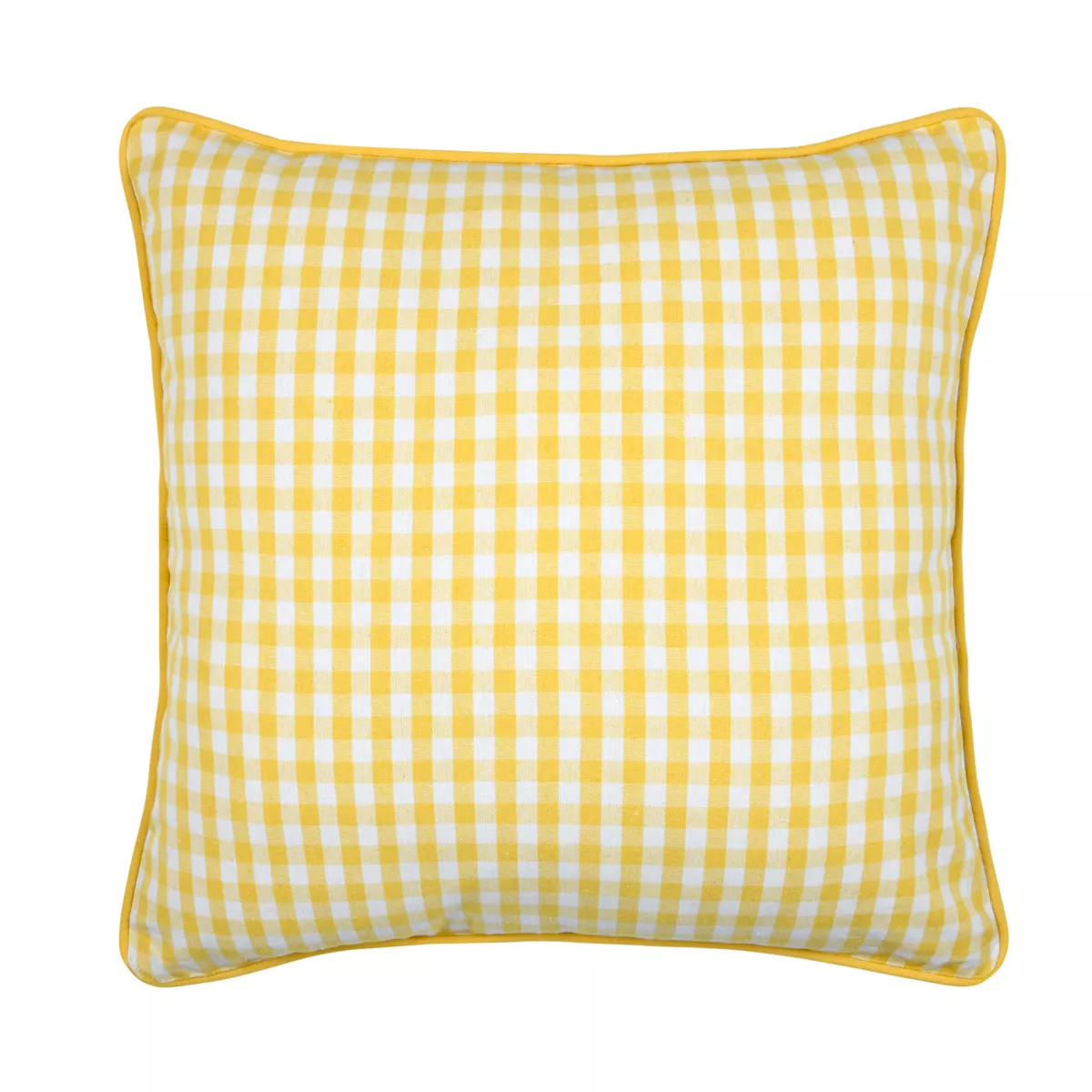Coussin Carré coton (45 x 45 cm) Bardot Jaune