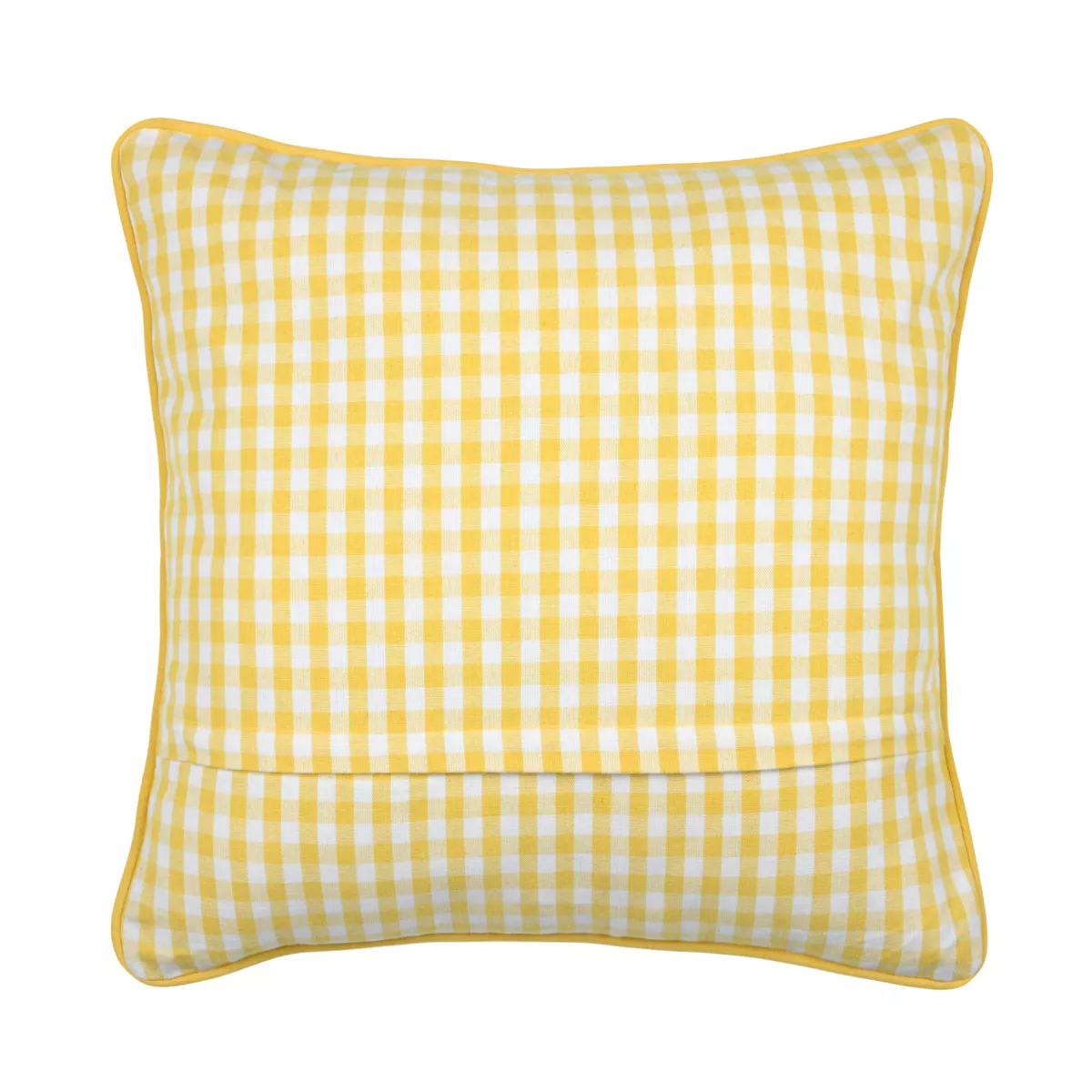 Coussin Carré coton (45 x 45 cm) Bardot Jaune