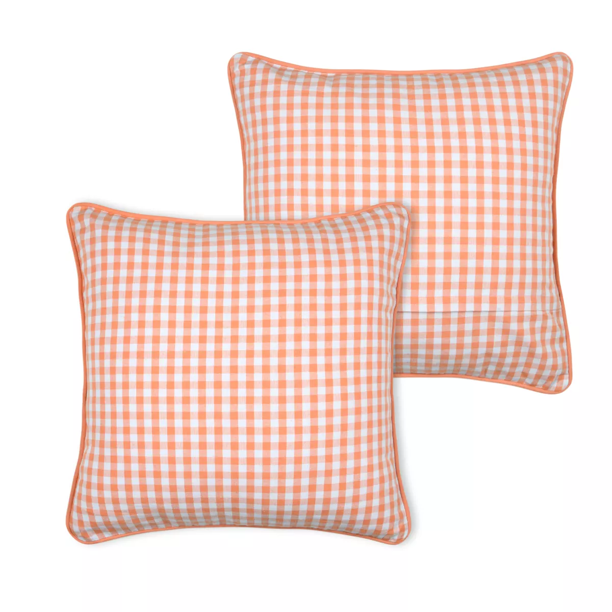 Coussin Carré coton (45 x 45 cm) Bardot Orange
