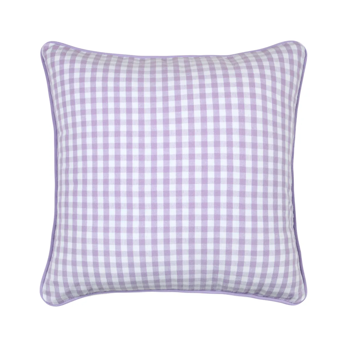Coussin carré coton (45 x 45 cm) Bardot Violet