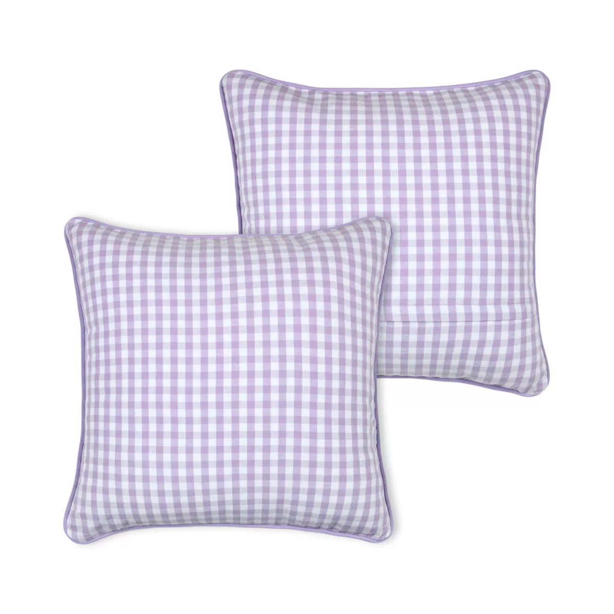 Coussin carré coton (45 x 45 cm) Bardot Violet
