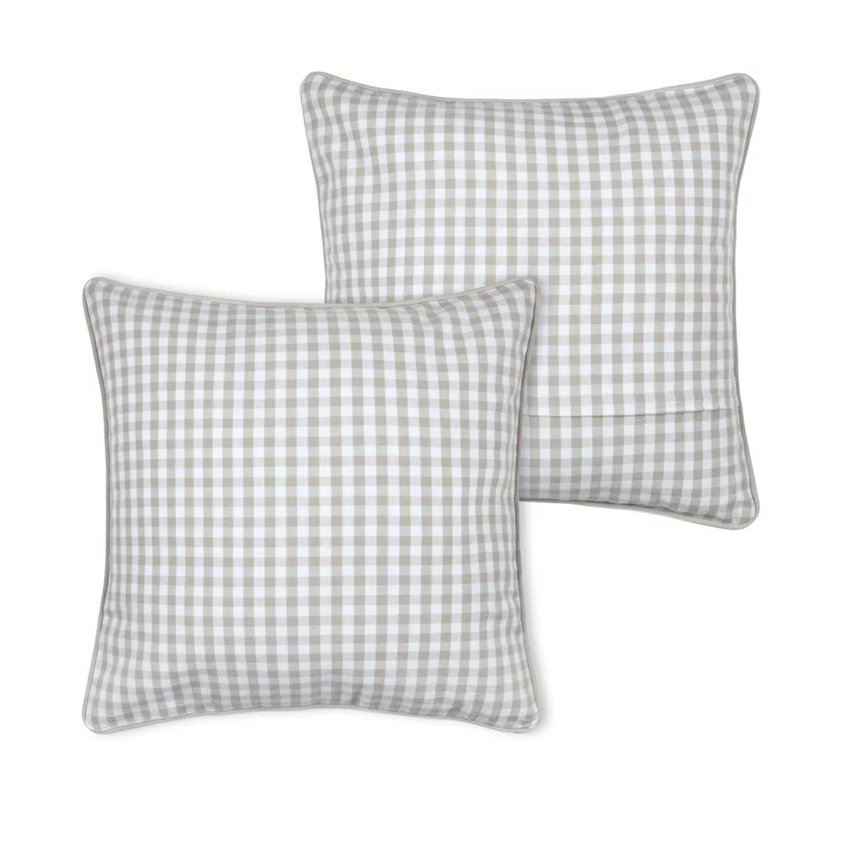 Cuscino quadrato in cotone (45 x 45 cm) Bardot Beige