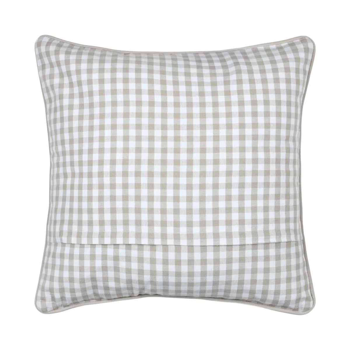 Cuscino quadrato in cotone (45 x 45 cm) Bardot Beige