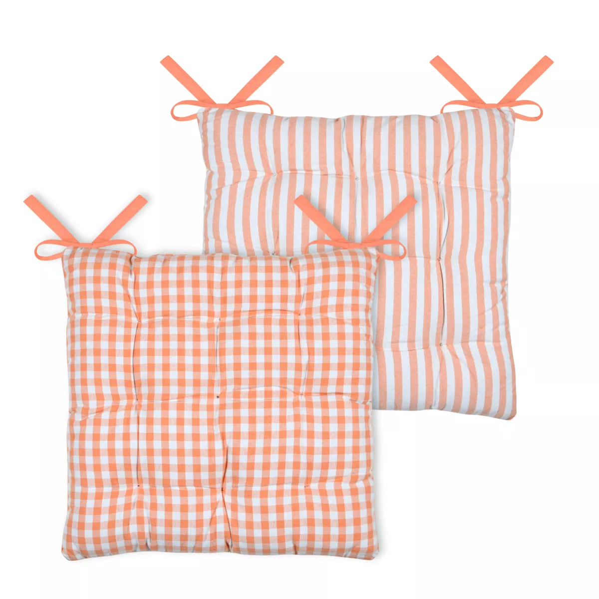 Cuscino per sedia quadrato in cotone (40 x 40 cm) Bardot Arancione