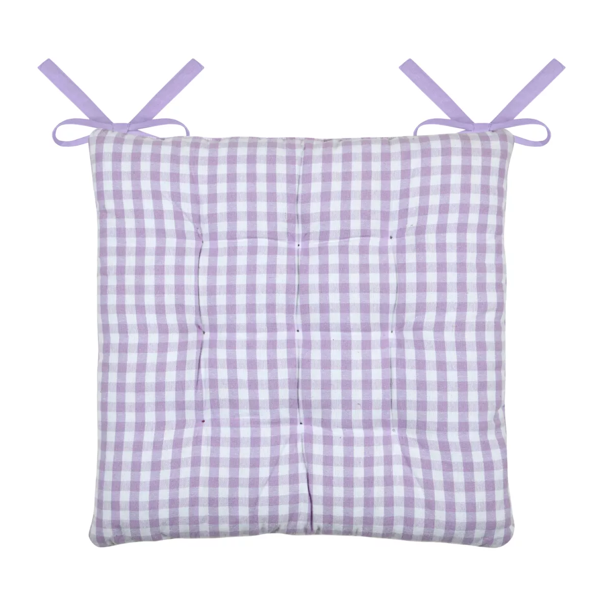 Coussin de chaise carré coton (40 x 40 cm) Bardot Violet