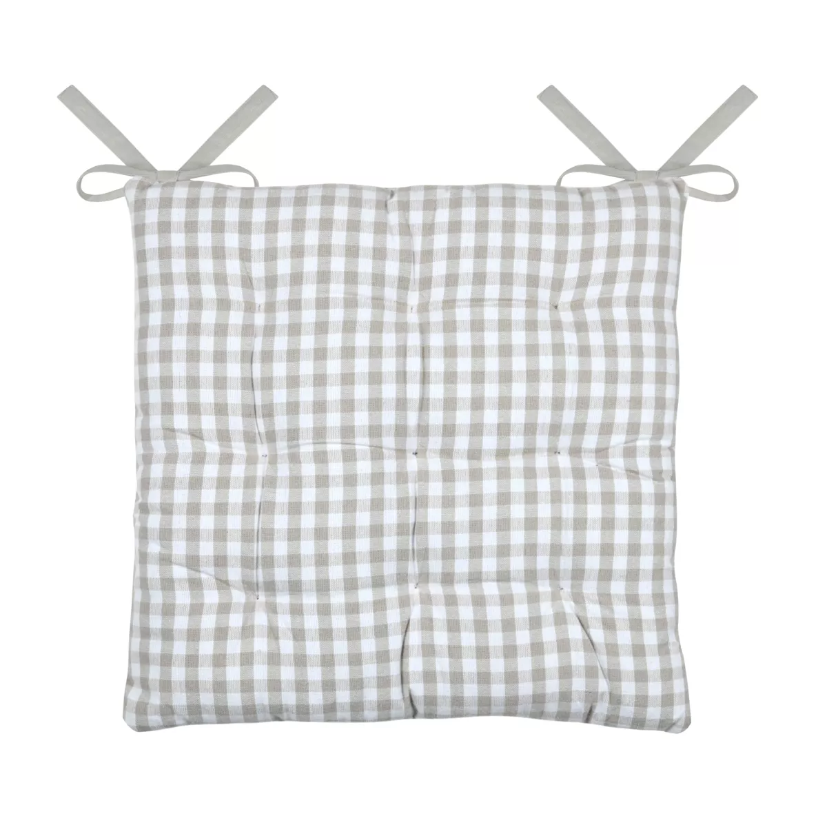 Coussin de chaise carré coton (40 x 40 cm) Bardot Beige