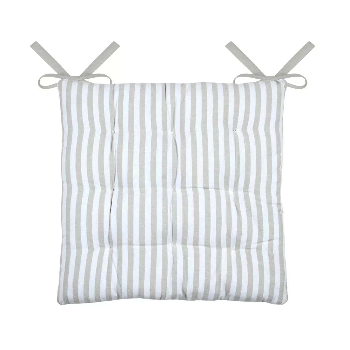 Coussin de chaise carré coton (40 x 40 cm) Bardot Beige