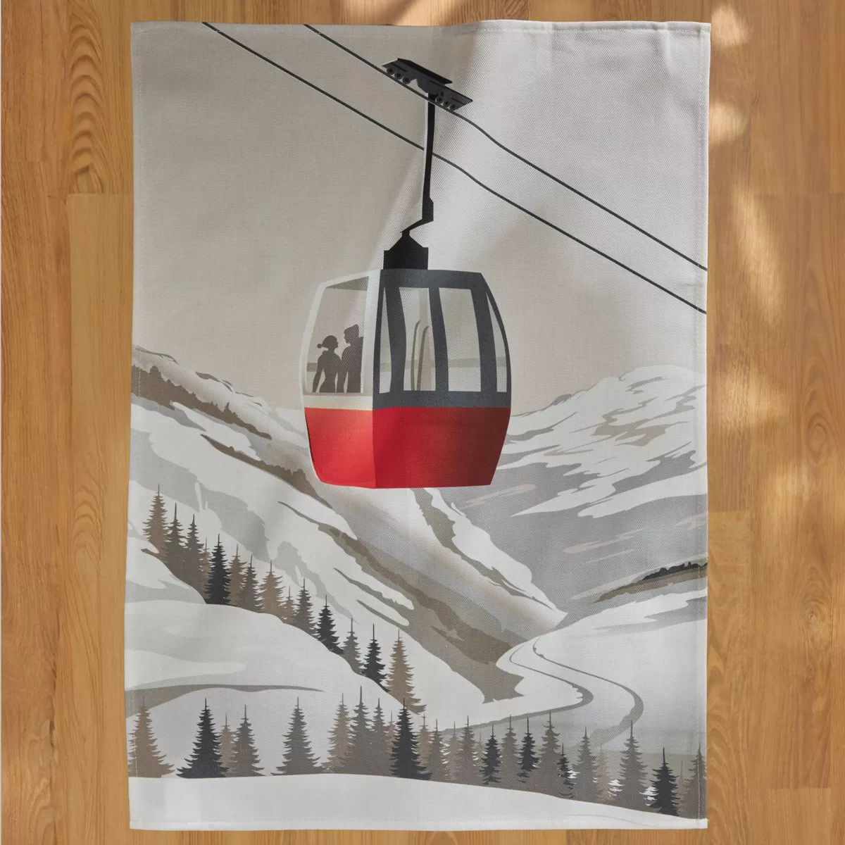 Set di 3 strofinacci in cotone (50 x 70 cm) Izar Multicolore