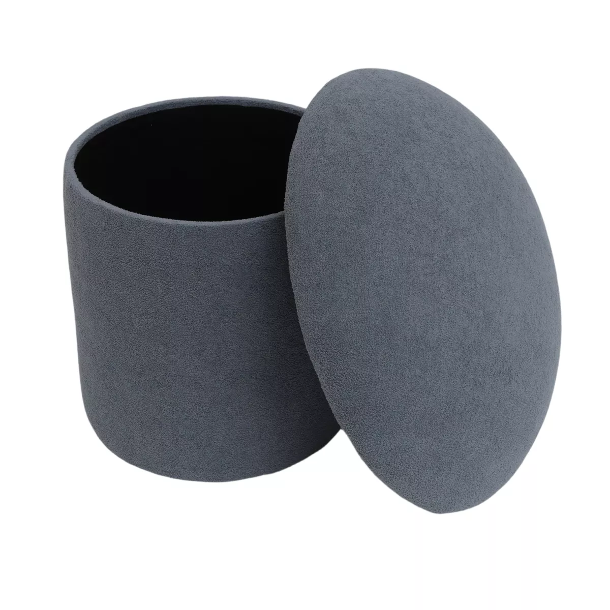 Pouf (H45 cm) Mushroom Bleu Gris