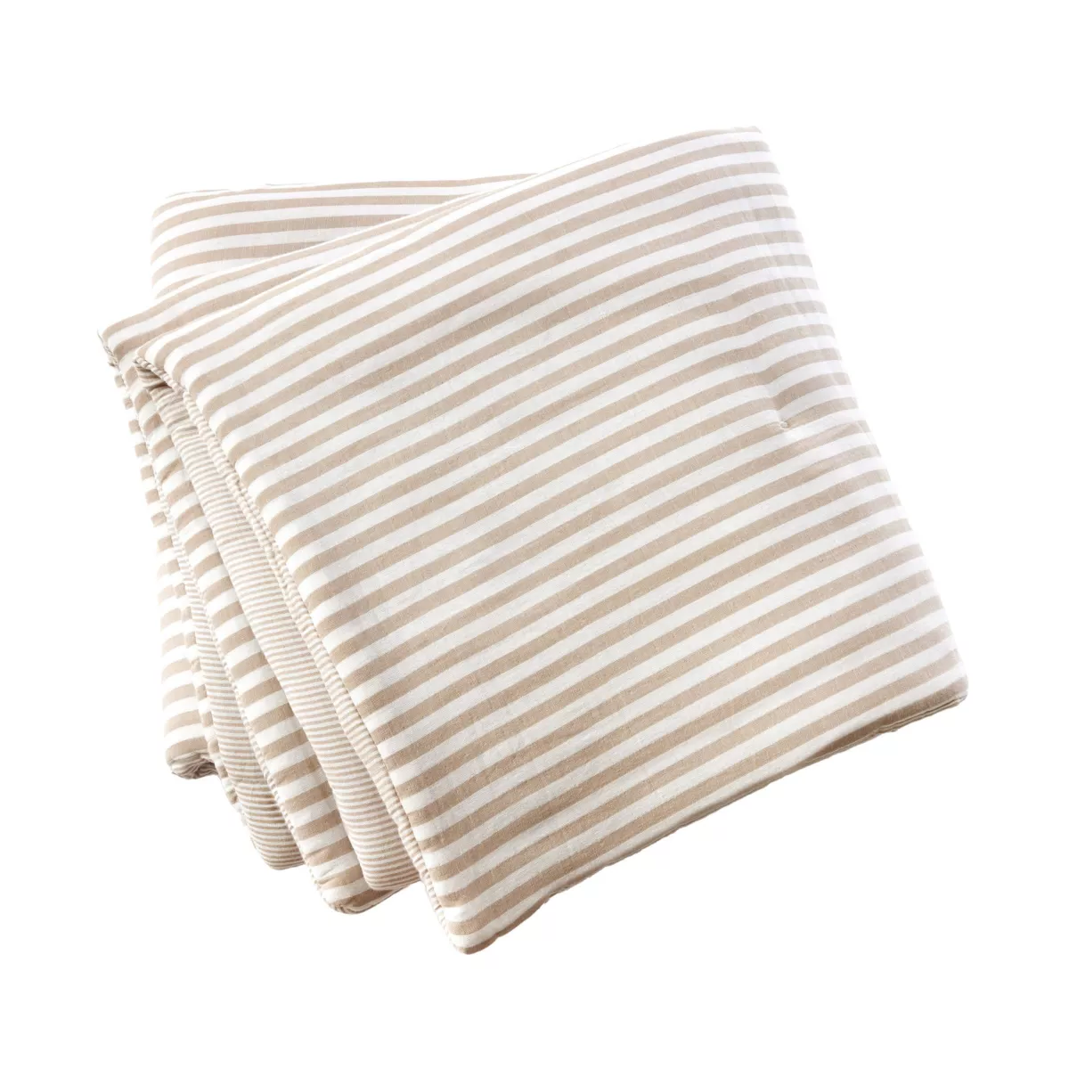 Edredón de algodón gauze (90 x 200 cm) Gaïa rayas Cordel