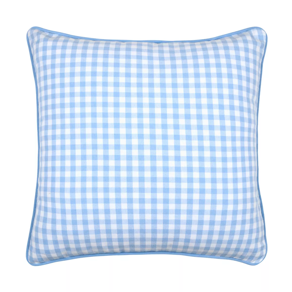 Coussin carré coton (45 x 45 cm) Bardot Bleu