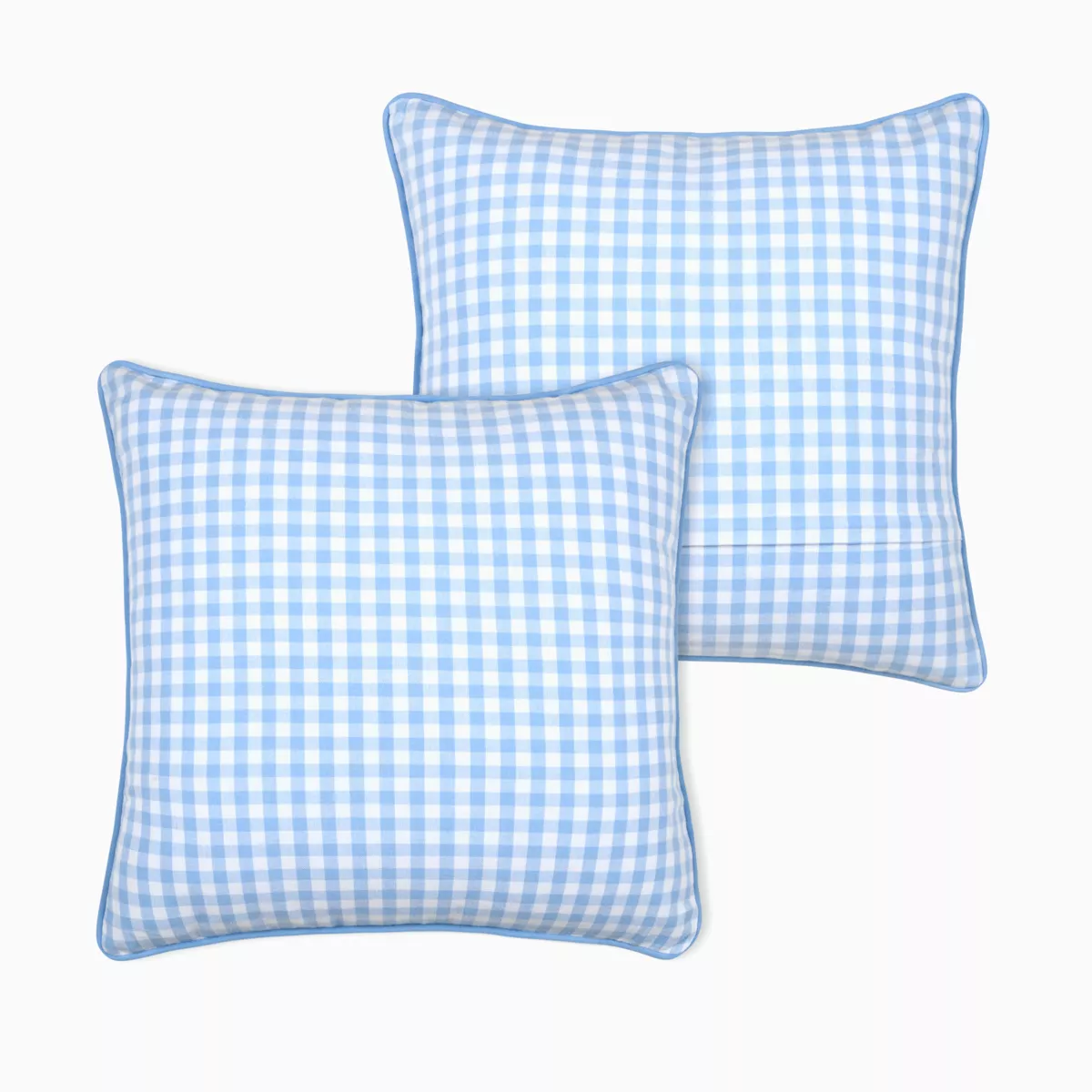 Cuscino quadrato in cotone (45 x 45 cm) Bardot Blu