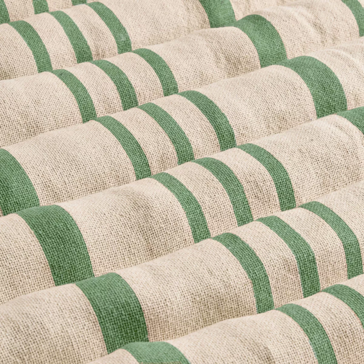 Coussin de transat capitonné (180 x 60 cm) Nautira Vert
