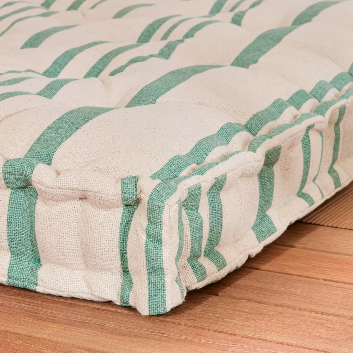Cuscino per pallet da esterno rettangolare (120 x 80 cm) Nautira Verde