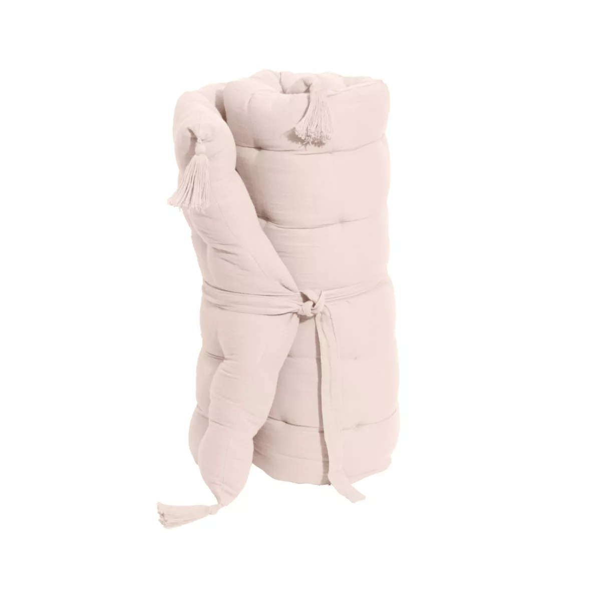 Bomuldsgaze gulvmadras (60 x 120 cm) Gaïa Støvet Rosa