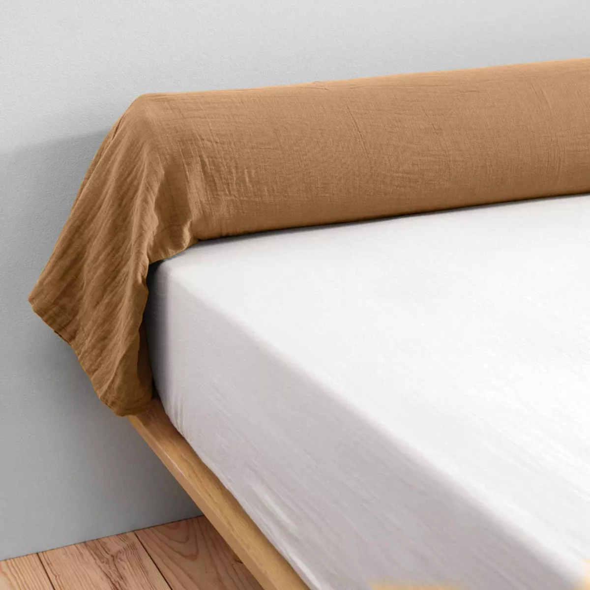 Nekrolsloop katoengaas (L185 cm) Gaïa Camel 3