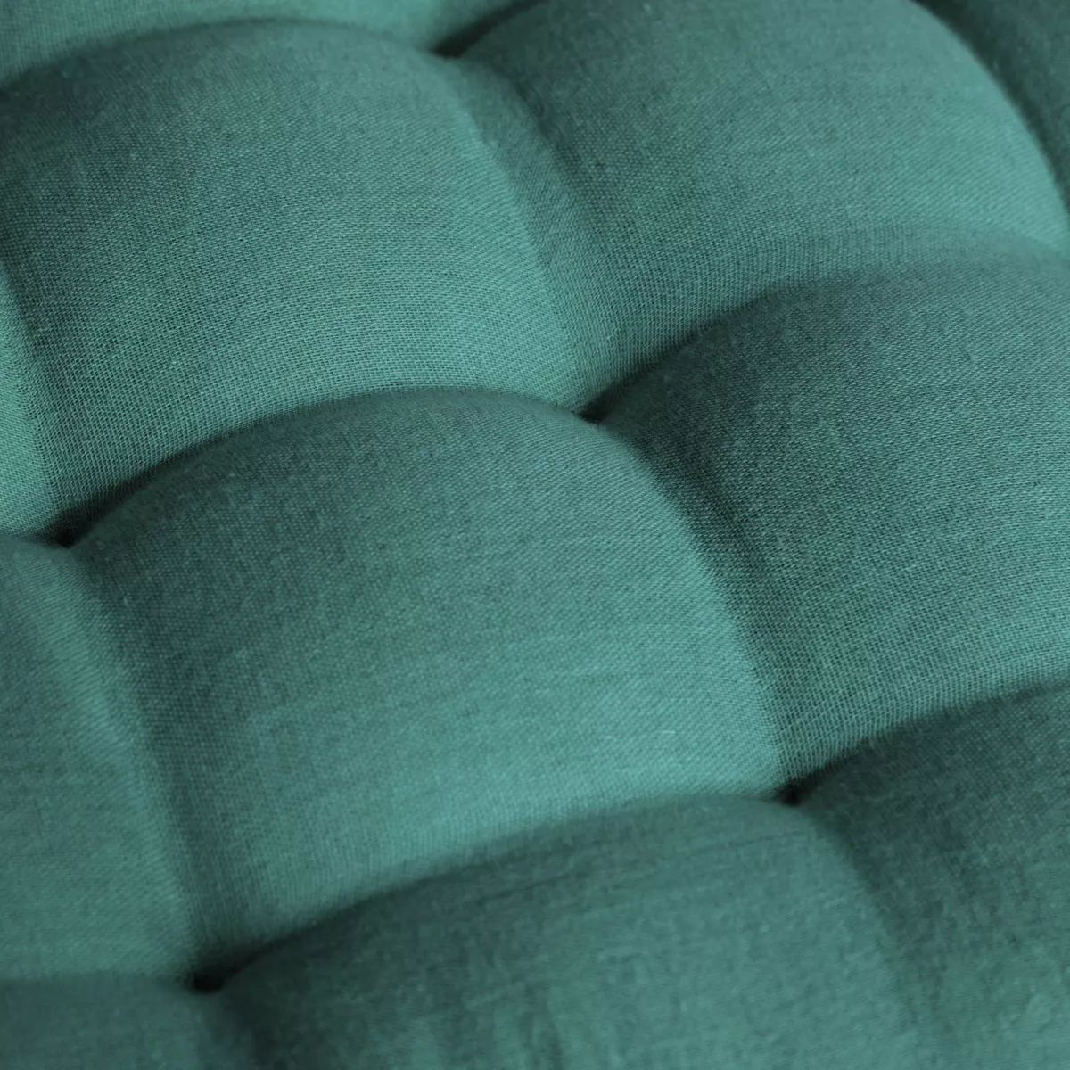 Colchoneta de suelo en gaza de algodón (60 x 120 cm) Gaïa Azul trullo