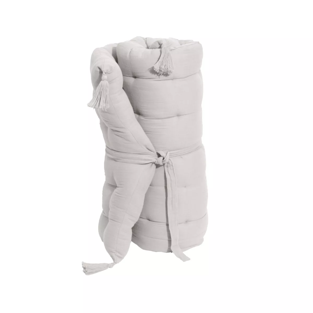 Bomuldsgaze gulvmadras (60 x 120 cm) Gaïa Grå sky