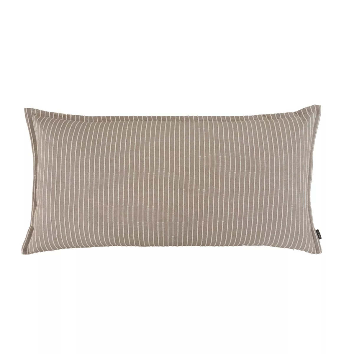 Cuscino rettangolare in cotone testurizzato (55 x 110 cm) Alice Ecru