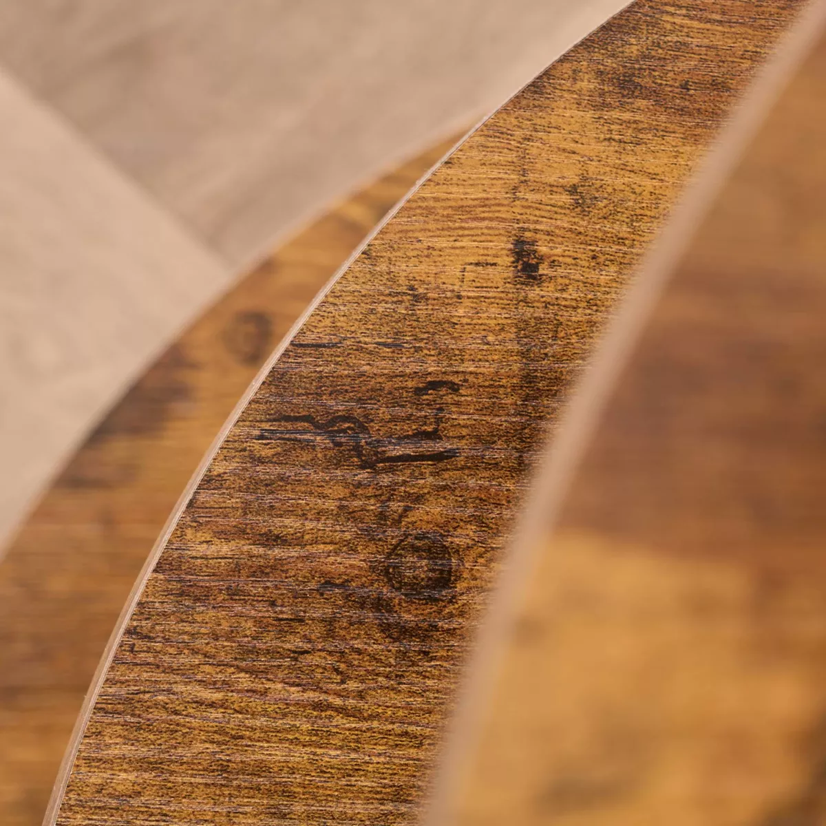 Etagère d'angle 5 niveaux bois et métal (170 cm) Elli Noire