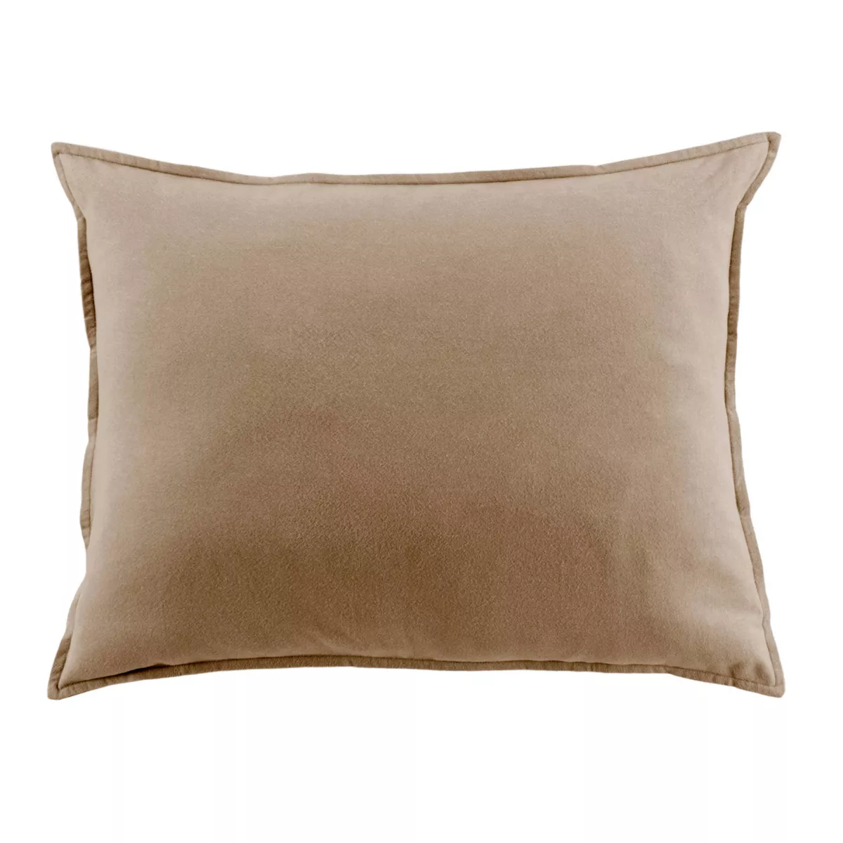 Fodera per cuscino rettangolare in flanella di cotone (50 x 80 cm) Nina Corda