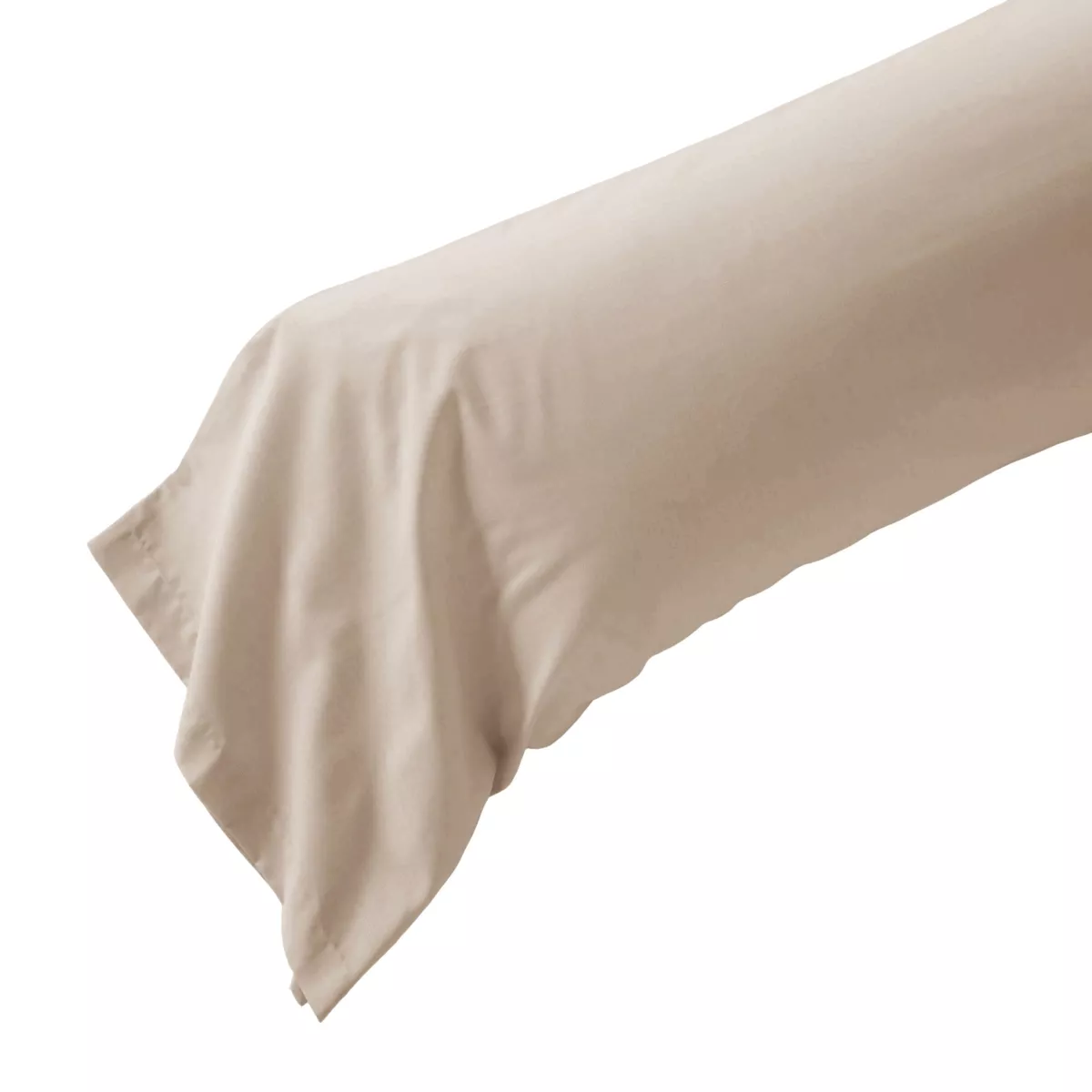 Federa per cuscino a rullo in percalle di cotone (L185 cm) Diane Corda
