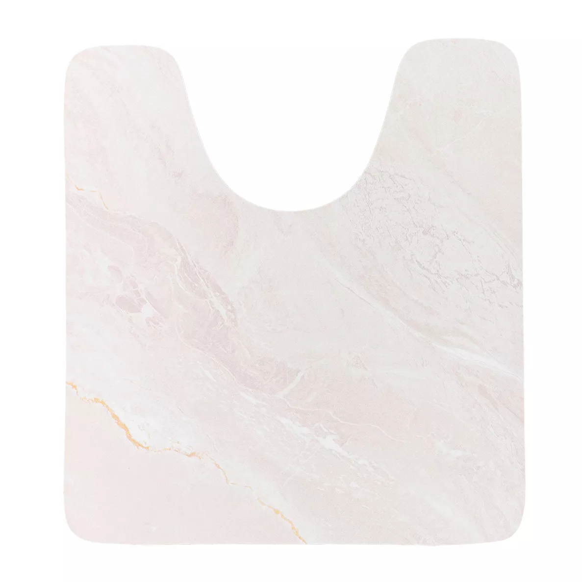 Tappeto per wc antiscivolo (45 x 50 cm) Lina Beige