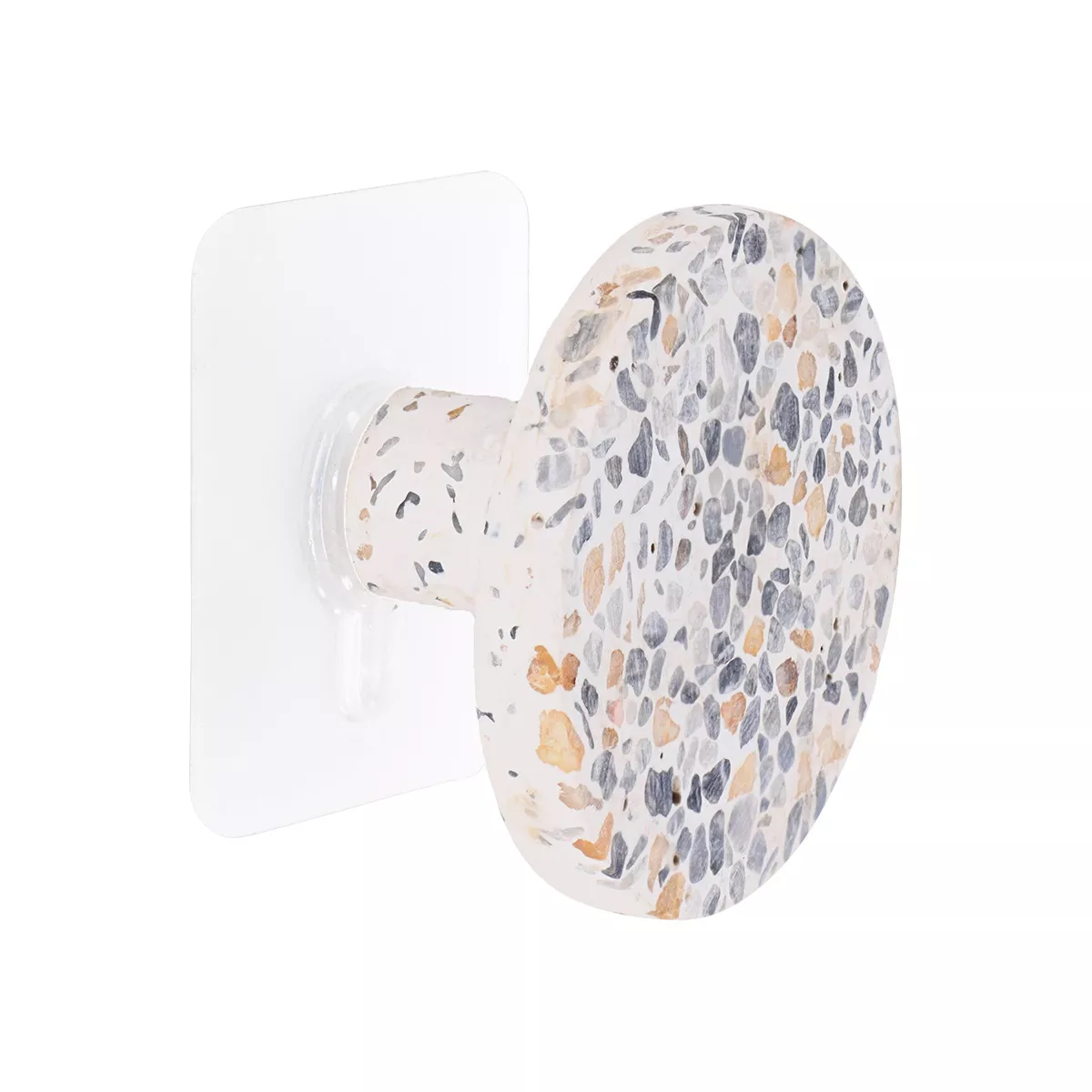Attaccapanni adesivo effetto terrazzo (6,5 cm) Easy Chic Multicolore