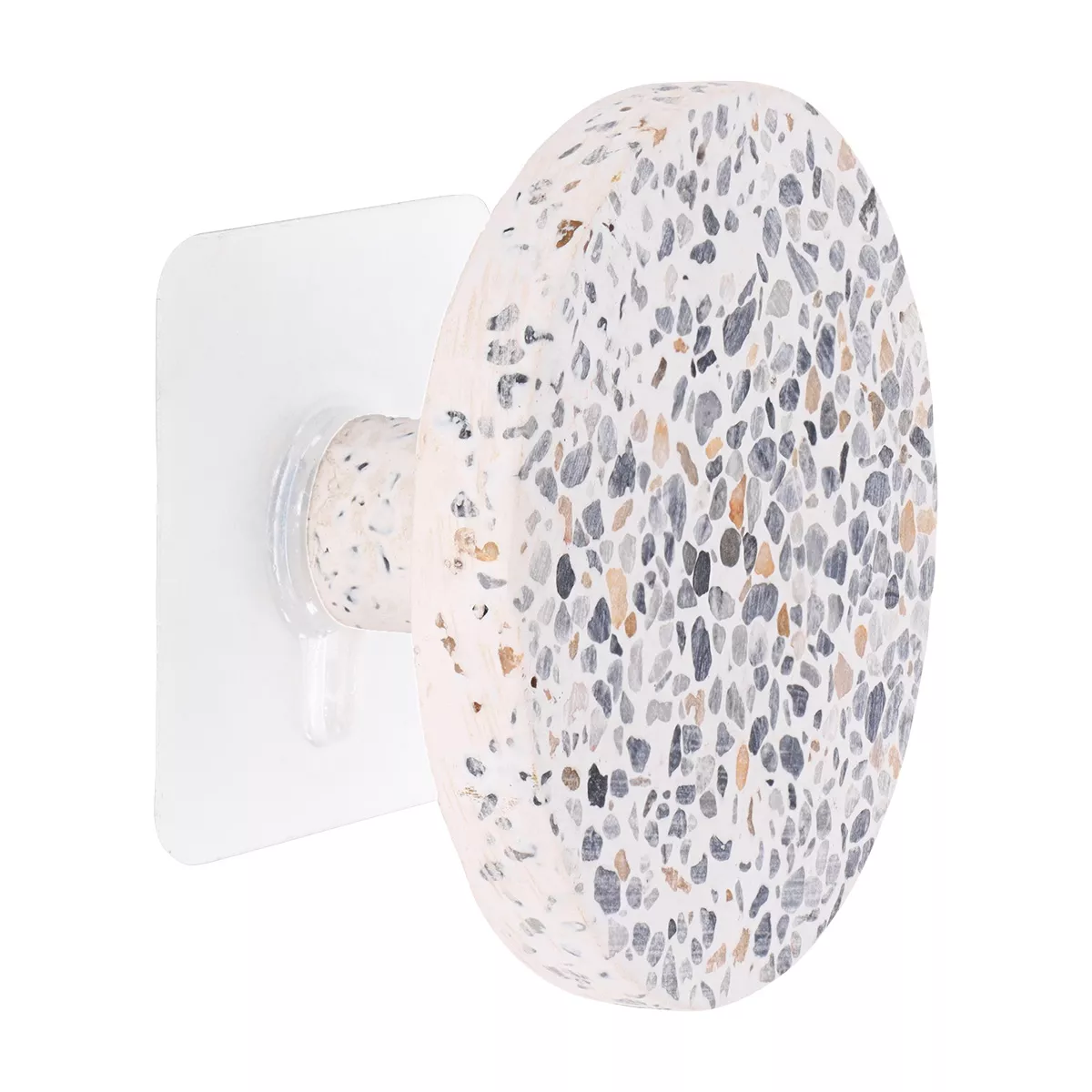 Attaccapanni adesivo effetto terrazzo (8,5 cm) Easy Chic Multicolore