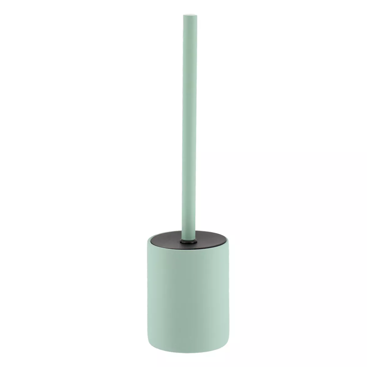 BROSSE WC EN GRES EFFET RUBBER - VERT EUCALYPTUS