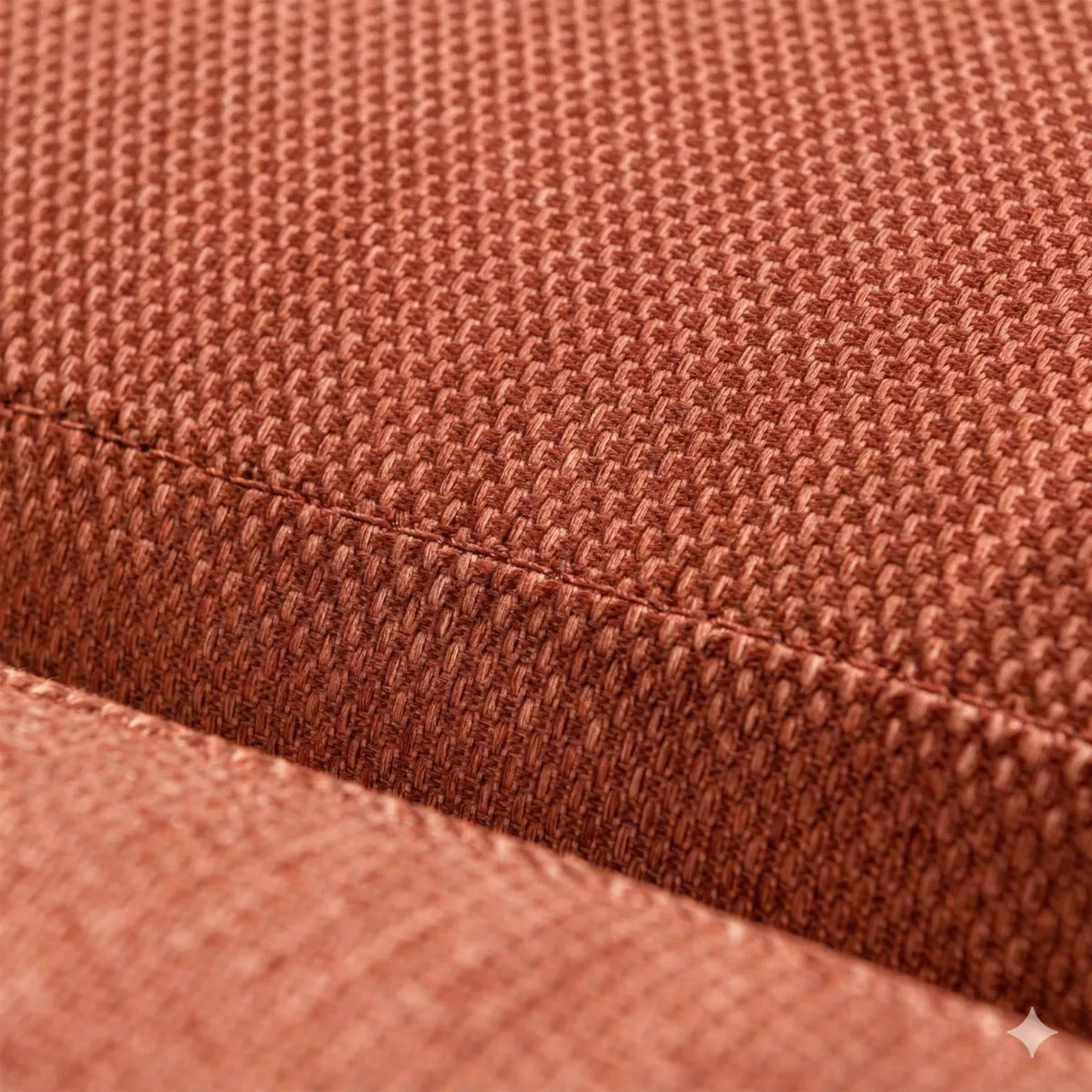 Divano da giardino in alluminio 2 posti Monte Carlo Grigio antracite e terracotta