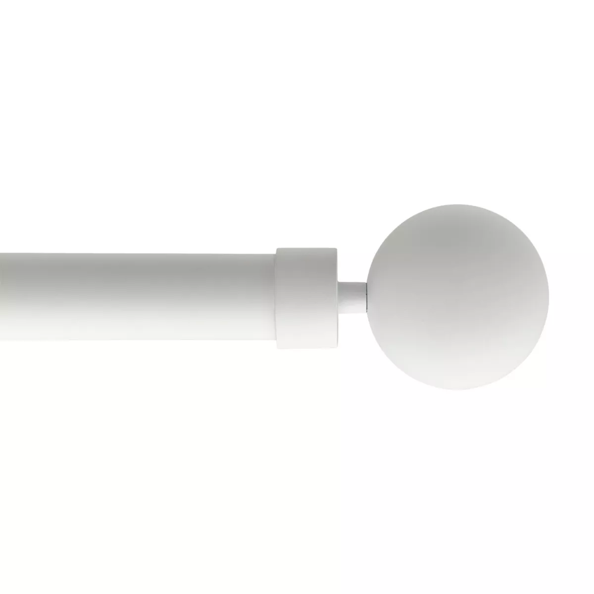 Kit asta estensibile (L160 - L300 cm / D28 mm) Gaïa Bianco opaco