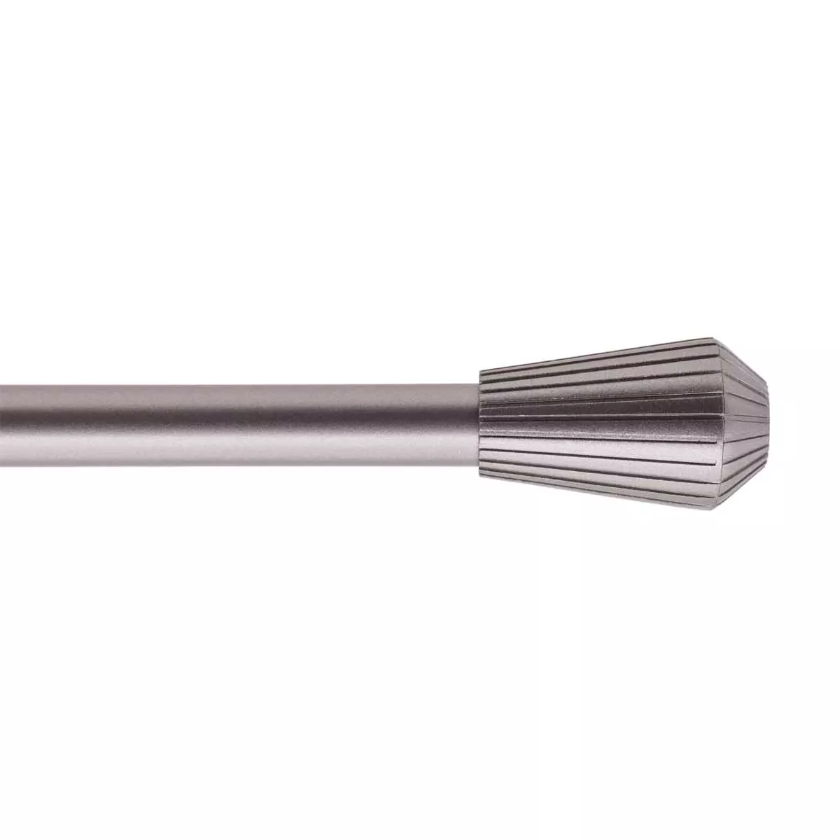 Kit asta tenda estensibile (L120 - 210 cm / D19 mm) Pise Grigio cemento
