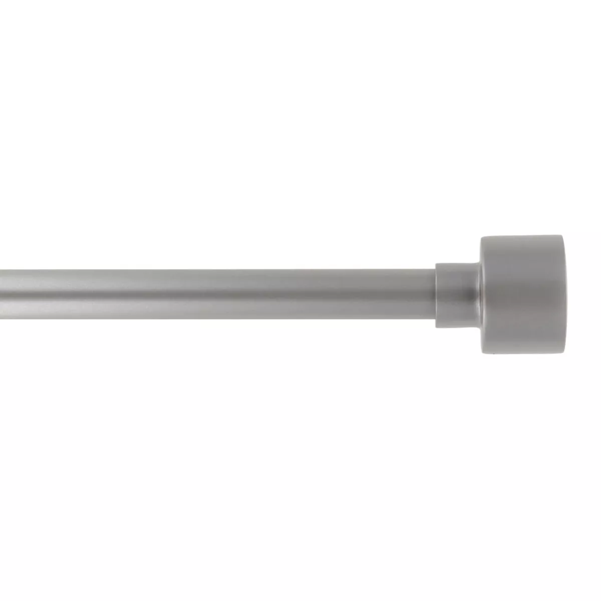 Kit asta tenda estensibile (L120 - 210 cm / D19 mm) Palermo Grigio argento