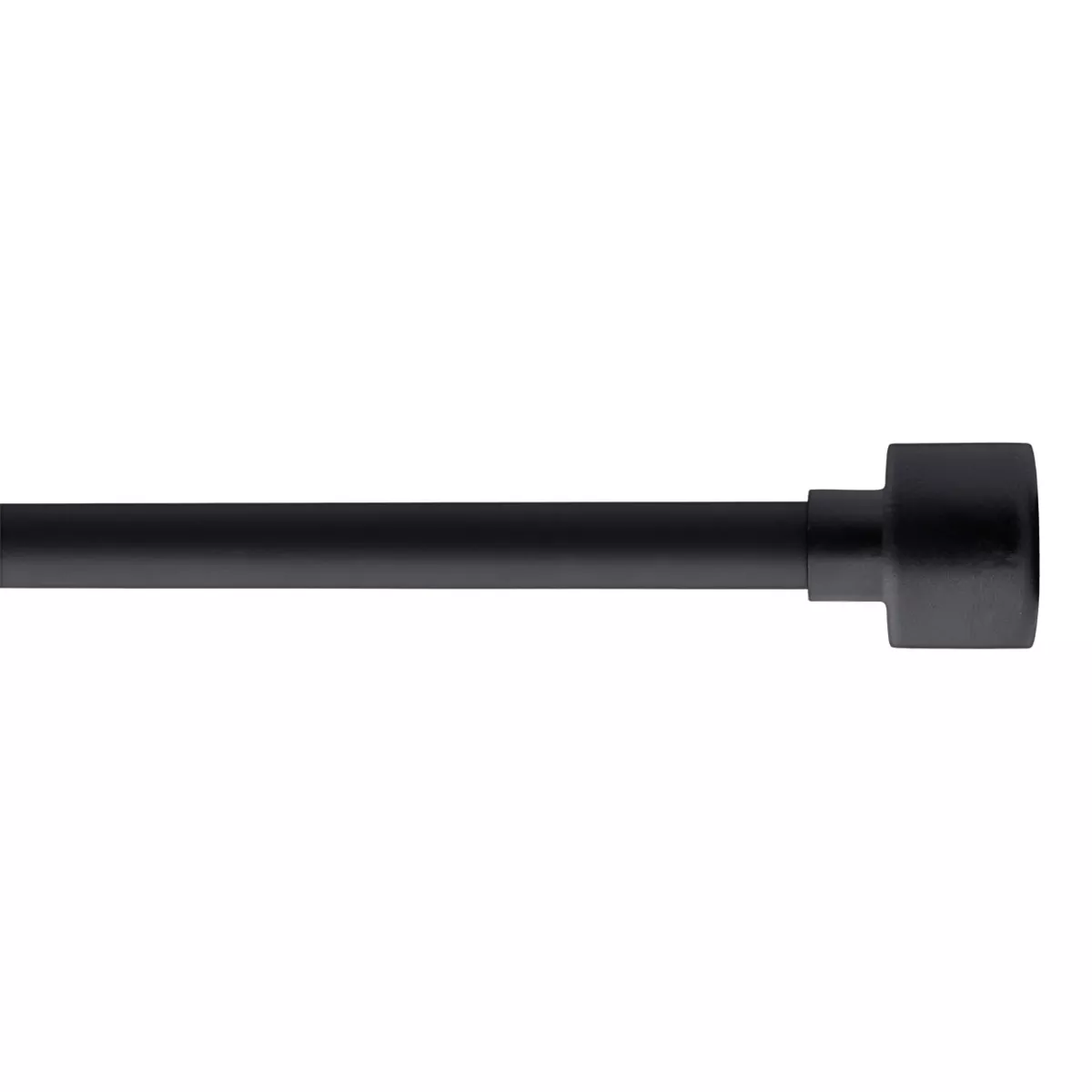 Kit asta tenda estensibile (L120 - 210 cm / D19 mm) Palermo Nero opaco