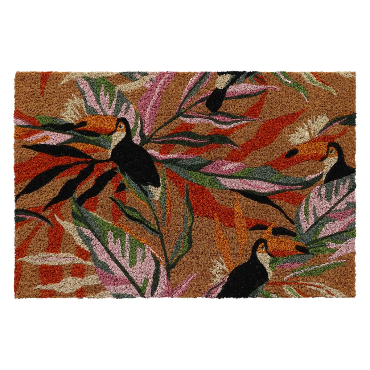 Tappeto di cocco (40 x 60 cm) Caraibi Multicolore