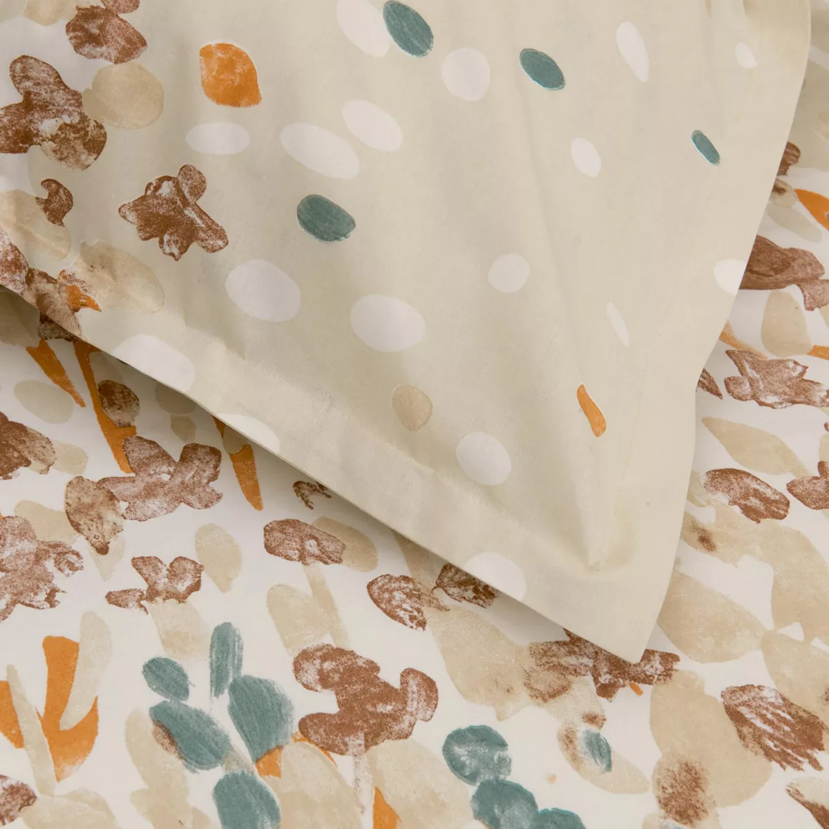 Copripiumino in cotone (260 x 240 cm) Evasion Multicolore