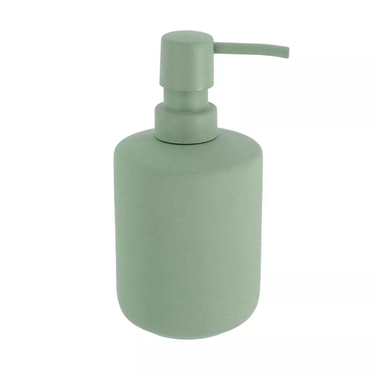 Set bicchiere, portasapone e distributore in grès Timeless Azzurro