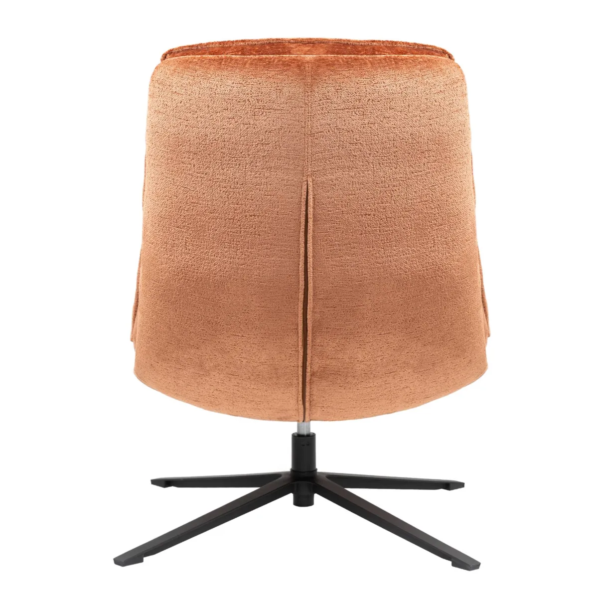 Poltrona girevole in tessuto (seduta 45 cm) Brava Rame
