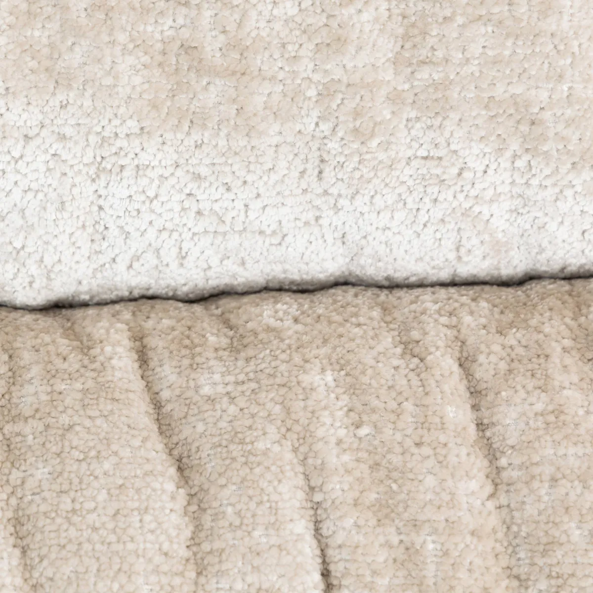 Poltrona girevole in tessuto (seduta 45 cm) Brava Beige
