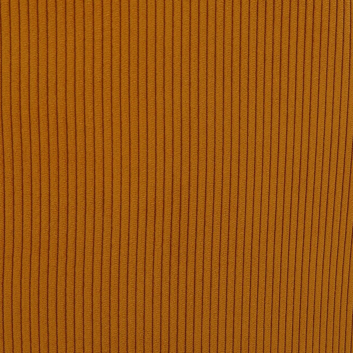 Set di 2 sedie da pranzo in velluto a coste (Altezza seduta 47 cm) Juno Giallo curry